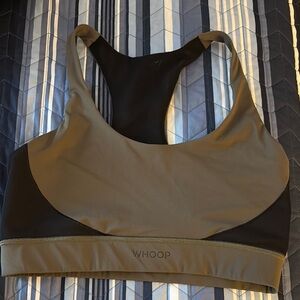 Women's Olive and Black Sports Bra